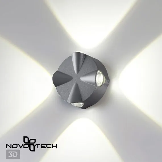 NOVOTECH 358939 STREET NT22 372 темно-серый Светильник ландшафтный светодиодный IP54 LED 4000К 4W 85-265V CALLE, изображение 4
