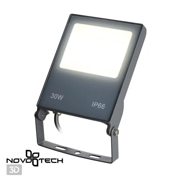 NOVOTECH 358578 STREET NT21 393 темно-серый Ландшафтный светильник  IP66 LED 4000K 30W 100-300V ARMIN, изображение 4