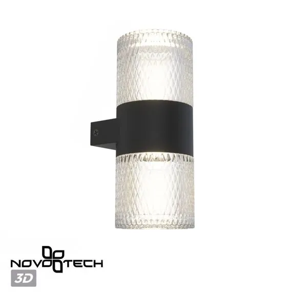 NOVOTECH 359294 STREET NT24 000 черный Светильник ландшафтный настенный IP65 LED 14W 4000K  175-265V ESTIMA, изображение 4