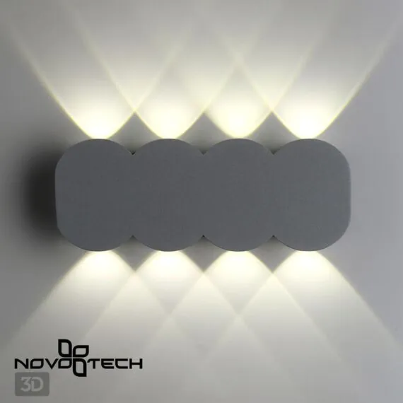 NOVOTECH 358561 STREET NT21 374 темно-серый Ландшафтный настенный светильник IP54 LED 4000K 8W 85-265V CALLE, изображение 5