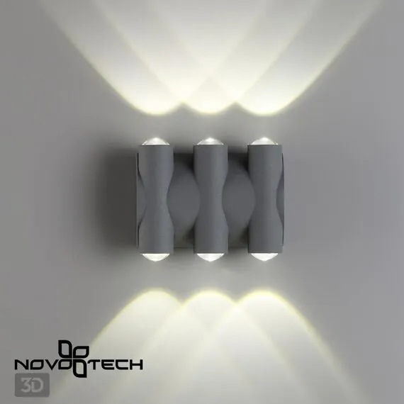 NOVOTECH 358567 STREET NT21 374 темно-серый Ландшафтный настенный светильник IP54 LED 4000K 6W 85-265V CALLE, изображение 5