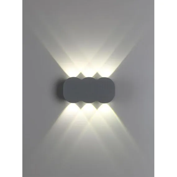 NOVOTECH 358560 STREET NT21 374 темно-серый Ландшафтный настенный светильник IP54 LED 4000K 6W 85-265V CALLE, изображение 4