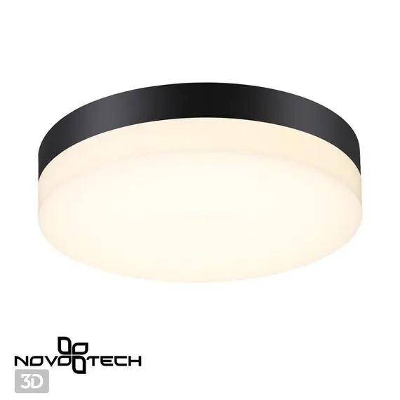 NOVOTECH 358882 STREET NT22 396 черный Светильник ландшафтный светодиодный IP54 LED 4000К 18W 220V OPAL, изображение 3