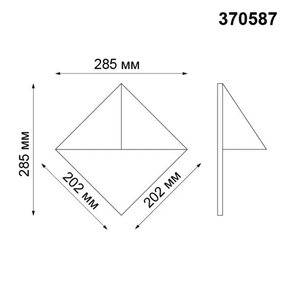 NOVOTECH 370587 STREET NT19 399 темно-серый Ландшафтный светильник IP54 GU10  50W 220V TESTA, изображение 2