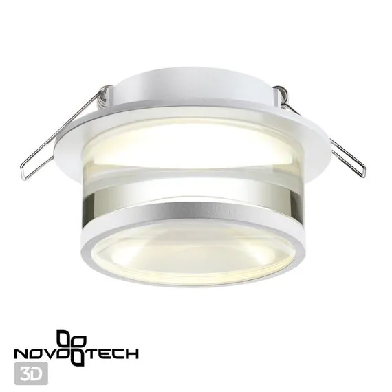 NOVOTECH 370915 SPOT NT22 342 белый Светильник встраиваемый IP20 GU10 9W 220V GEM, изображение 3