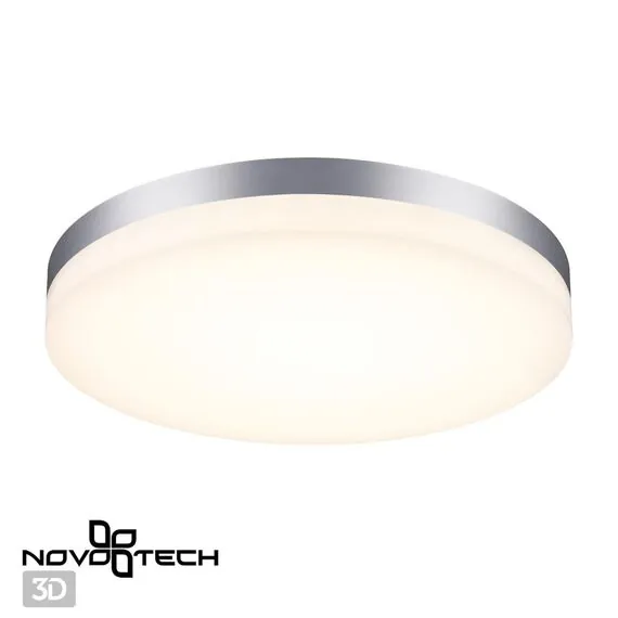NOVOTECH 358891 STREET NT22 396 серебро Светильник ландшафтный светодиодный IP54 LED 4000К 40W 220V OPAL, изображение 3