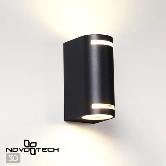 NOVOTECH 370839 STREET NT22 399 черный Светильник ландшафтный IP54 GU10 2*15W 220V LANDSCAPE, изображение 6