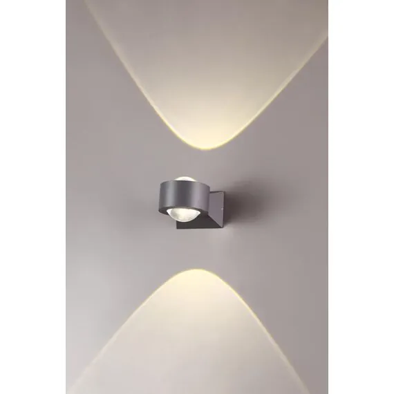 NOVOTECH 358154 STREET NT19 376 темно-серый Ландшафтный настен.светильник IP54 LED 4000K 6W 85 - 265V CALLE, изображение 4