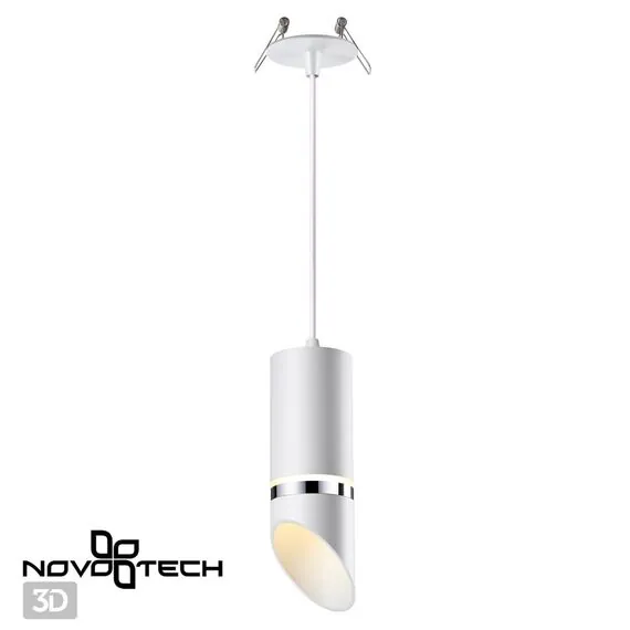 NOVOTECH 370906 SPOT NT22 330 белый/хром Светильник встраиваемый влагозащищенный IP44 GU10 9W 220V DELTA, изображение 4