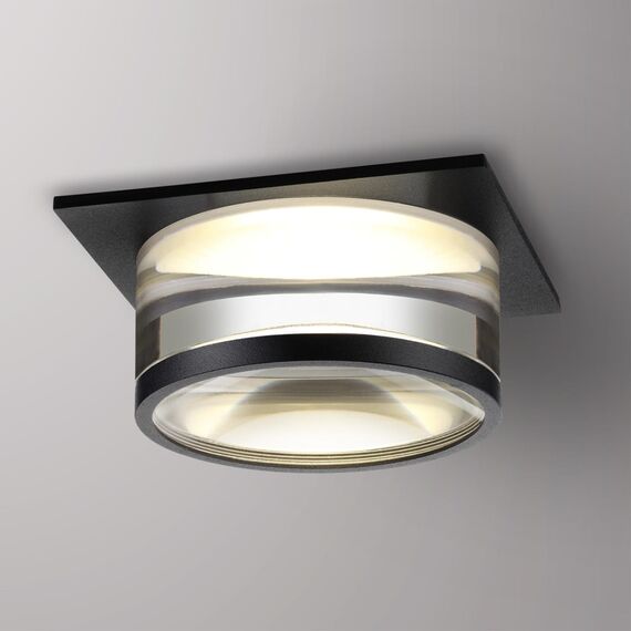 NOVOTECH 370916 SPOT NT22 342 черный Светильник встраиваемый IP20 GU10 9W 220V GEM, изображение 4
