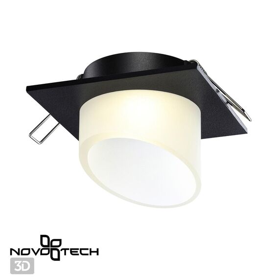 NOVOTECH 370898 SPOT NT22 318 черный Светильник встраиваемый IP20 GU10 9W 220V LIRIO, изображение 5