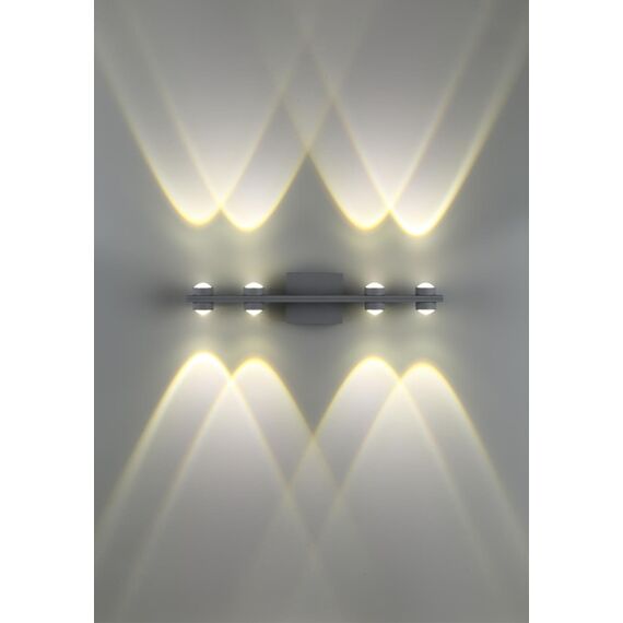 NOVOTECH 358572 STREET NT21 375 темно-серый Ландшафтный настенный светильник IP54 LED 4000K 16W 85-265V CALLE, изображение 4