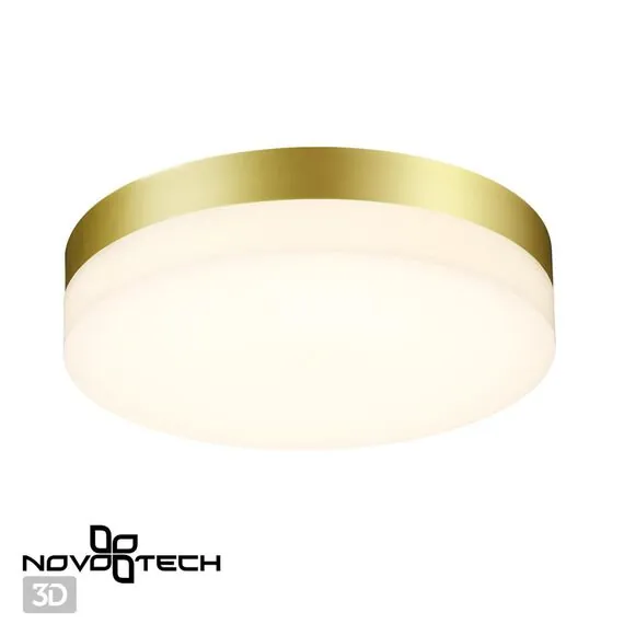 NOVOTECH 358884 STREET NT22 396 золото Светильник ландшафтный светодиодный IP54 LED 4000К 18W 220V OPAL, изображение 3