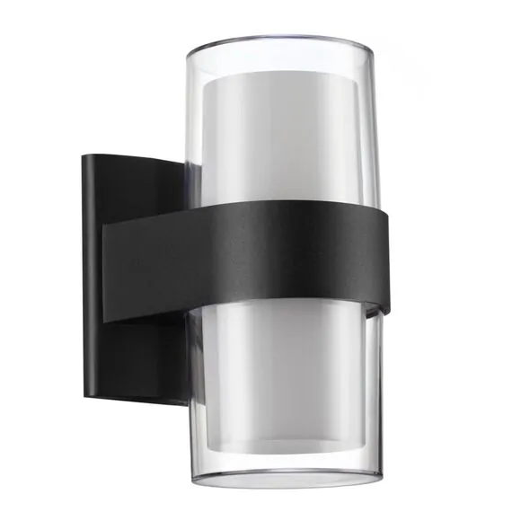 NOVOTECH 359298 STREET NT24 000 черный Светильник ландшафтный настенный IP65 LED 16W 4000K 175-265V OPAL