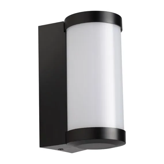 NOVOTECH 359300 STREET NT24 000 черный Светильник ландшафтный настенный IP65 LED 6W 4000K 180-265V OPAL
