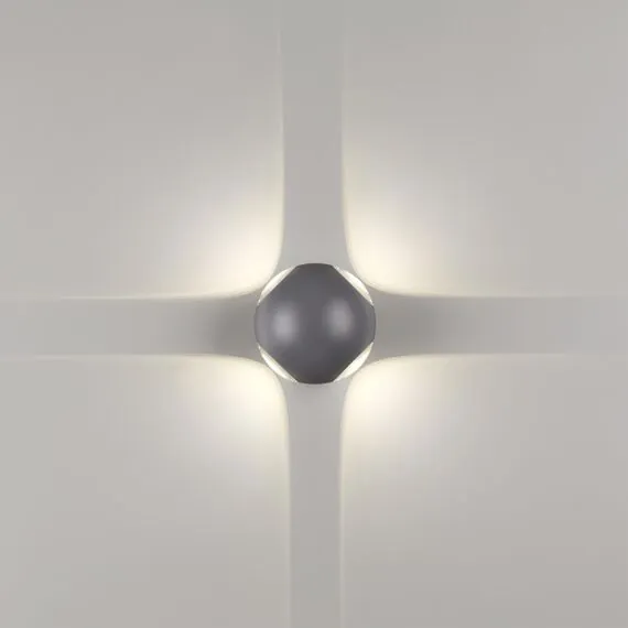 NOVOTECH 358464 STREET NT20 377 темно-серый  Ландшафтный настенный светильник IP54 LED 4000K 12W 85-265V  CALLE, изображение 4