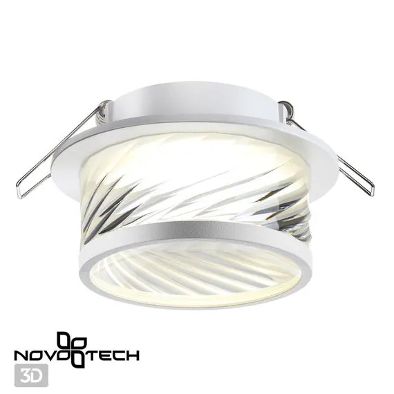 NOVOTECH 370919 SPOT NT22 342 белый Светильник встраиваемый IP20 GU10 9W 220V GEM, изображение 5