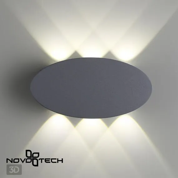 NOVOTECH 358563 STREET NT21 378 темно-серый Ландшафтный настенный светильник IP54 LED 4000K 6W 85-265V CALLE, изображение 6