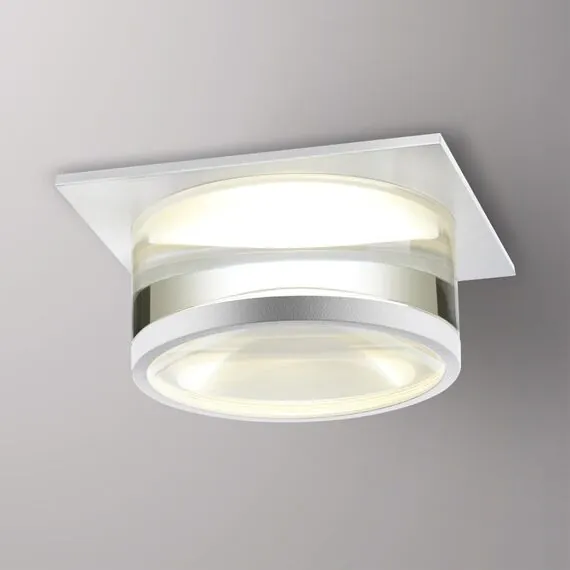NOVOTECH 370917 SPOT NT22 342 белый Светильник встраиваемый IP20 GU10 9W 220V GEM, изображение 4