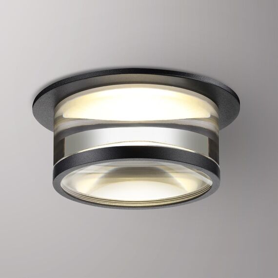 NOVOTECH 370914 SPOT NT22 342 черный Светильник встраиваемый IP20 GU10 9W 220V GEM, изображение 4