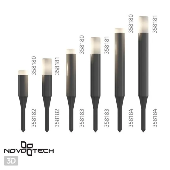 NOVOTECH 358181 STREET NT19 392 белый Ландшафтный светильник IP65 LED 4000K 3W 100-240V NOKTA, изображение 4