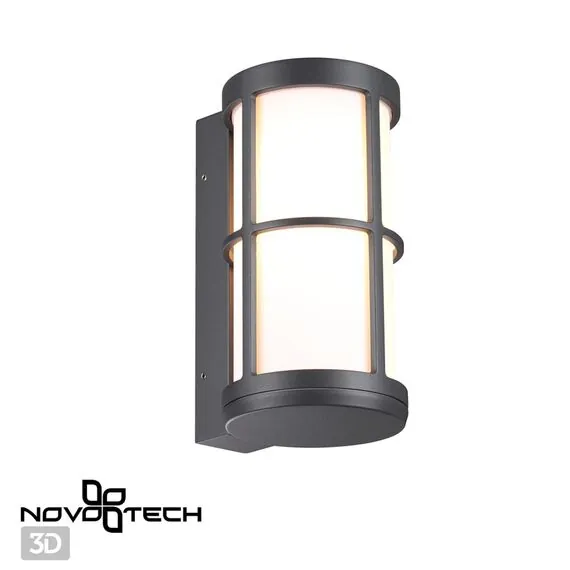 NOVOTECH 370775 STREET NT21 358  Светильник ландшафтный настенный IP54 E27 18W 220-240V ZEBRA, изображение 4