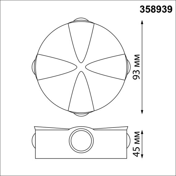 NOVOTECH 358939 STREET NT22 372 темно-серый Светильник ландшафтный светодиодный IP54 LED 4000К 4W 85-265V CALLE, изображение 2