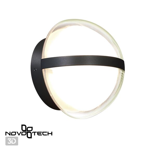 NOVOTECH 359195 STREET NT23 360 черный Светильник ландшафтный светодиодный IP54 LED 9W 220-240V 4000K 810Лм OPAL, изображение 5