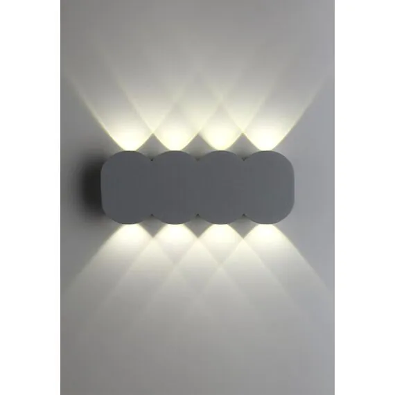 NOVOTECH 358561 STREET NT21 374 темно-серый Ландшафтный настенный светильник IP54 LED 4000K 8W 85-265V CALLE, изображение 4