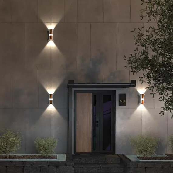 NOVOTECH 358937 STREET NT22 370 белый/золото Светильник ландшафтный светодиодный IP54 LED 4000К 12W 85-265V CALLE, изображение 3