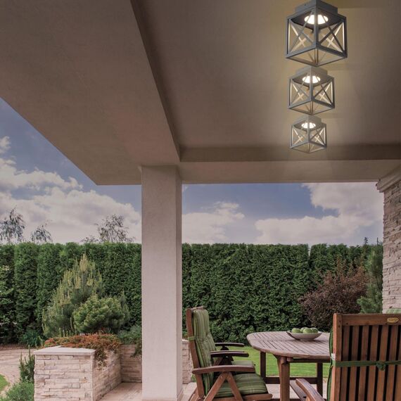 NOVOTECH 358449 STREET NT20 364 темно-серый Ландшафтн.потолочн.светильник IP54 LED 4000K 10W 100-240V DANTELA, изображение 4