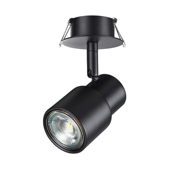 NOVOTECH 370924 SPOT NT22 313 черный Светильник встраиваемый IP20 GU10 50W 220V MOLO