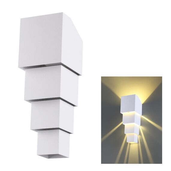 NOVOTECH 358005 STREET NT19 389 белый Ландшафтный светильник IP54 LED 3000К 2*5W 85-265V KAIMAS