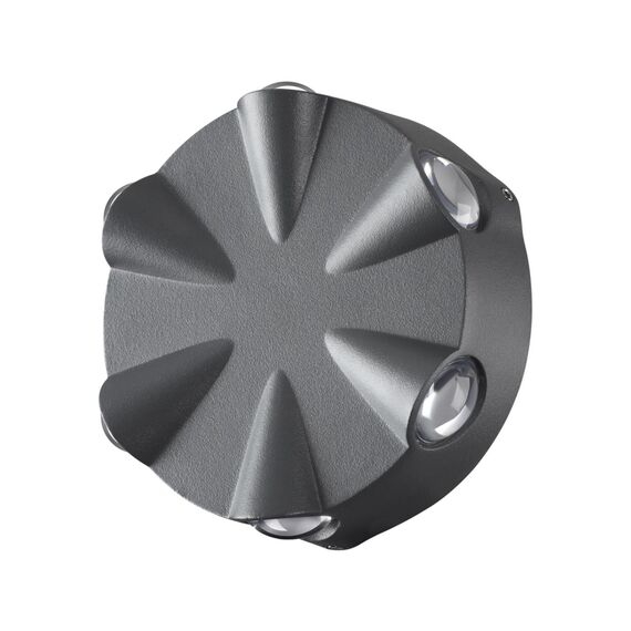 NOVOTECH 358941 STREET NT22 373 темно-серый Светильник ландшафтный светодиодный IP54 LED 4000К 6W 85-265V CALLE