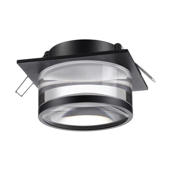 NOVOTECH 370916 SPOT NT22 342 черный Светильник встраиваемый IP20 GU10 9W 220V GEM