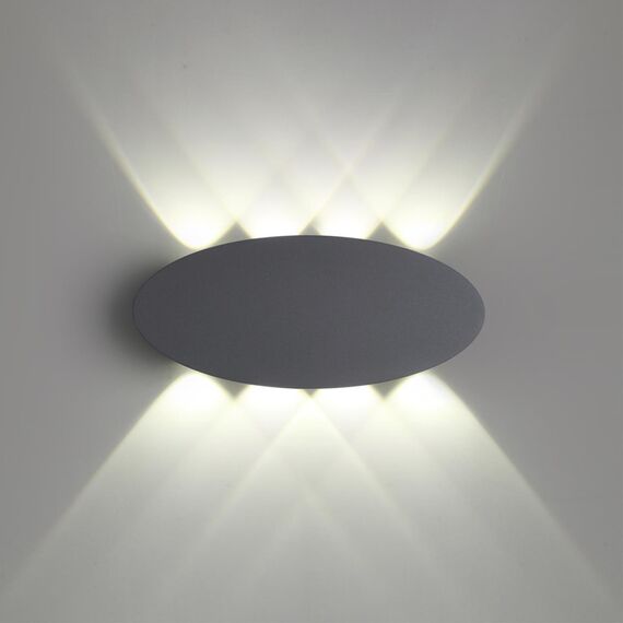 NOVOTECH 358564 STREET NT21 378 темно-серый Ландшафтный настенный светильник IP54 LED 4000K 8W 85-265V CALLE, изображение 4