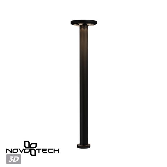 NOVOTECH 359283 STREET NT24 000 черный Светильник ландшафтный IP65 LED 4000K 12W 185-265V ECHO, изображение 5