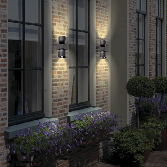 NOVOTECH 358114 STREET NT19 366 темно-серый  Ландшафтный настен.светильник IP65 LED 3000К 20W GALEATI, изображение 3