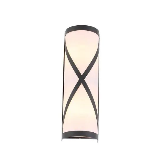 ST LUCE SL076.411.01 Светильник уличный настенный ST-Luce Черный/Белый E27 2*60W