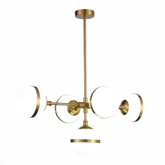 ST LUCE SL1157.303.05 Светильник подвесной ST-Luce Бронза/Белый E14 5*40W