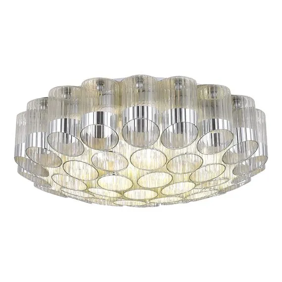 ST LUCE SL1662.102.19 Светильник потолочный ST-Luce Никель/Никель, Прозрачный E14 19*60W