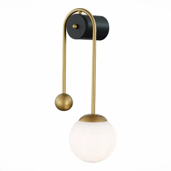 ST LUCE SL1202.201.01 Светильник настенный ST-Luce Золотистый/Золотистый, Белый E27 1*40W