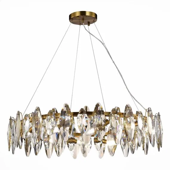 ST LUCE SL1227.303.12 Люстра подвесная ST-Luce Латунь/Прозрачный E14 12*40W