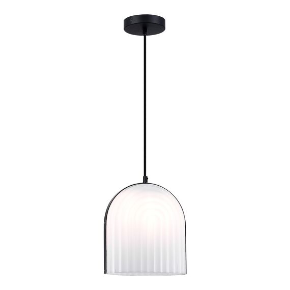 ST LUCE SL1302.403.01 Светильник подвесной ST-Luce Черный/Белый E27 LED 1*7W