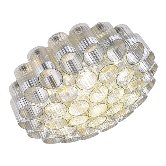 ST LUCE SL1662.102.19 Светильник потолочный ST-Luce Никель/Никель, Прозрачный E14 19*60W, изображение 2