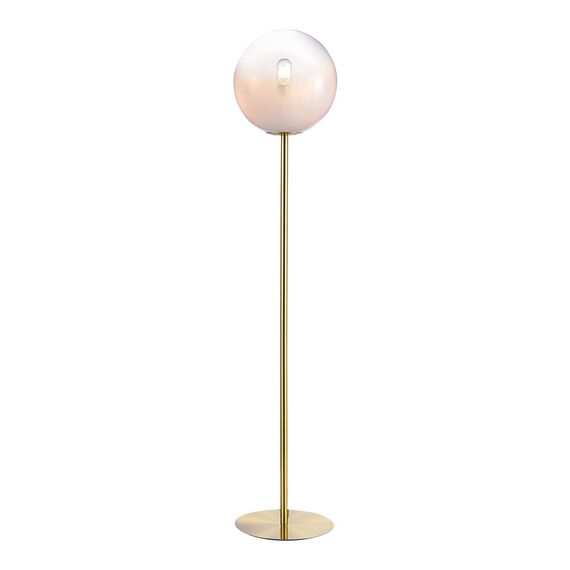 ST LUCE SL1190.205.01 Торшер ST-Luce Золотистый/Прозрачно-белый E27 1*60W