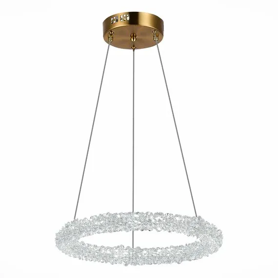 ST LUCE SL6110.203.01 Люстра подвесная ST-Luce Золотистый/Золотистый LED 1*25W 3000 - 6500K, изображение 6