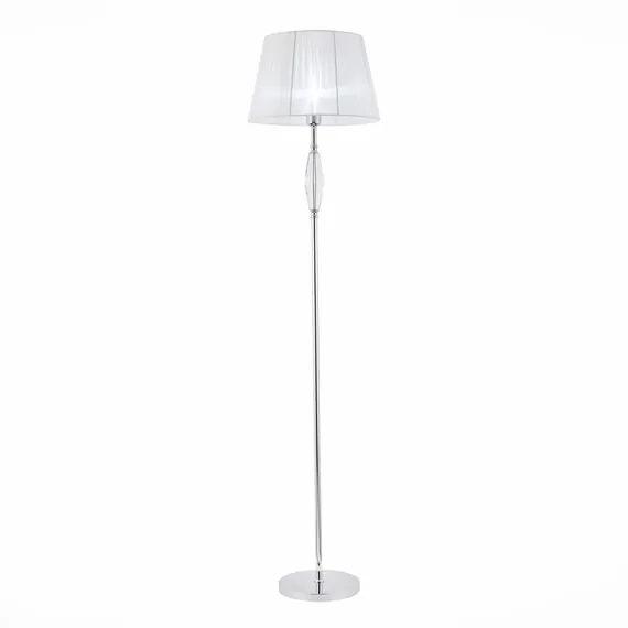 ST LUCE SL1756.105.01 Торшер ST-Luce Хром/Светло-серый E14 1*40W (из 2-х коробок)