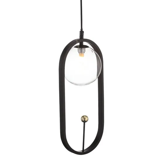 ST LUCE SL1201.403.01 Подвес ST-Luce Черный/Прозрачный G9 1*5W, изображение 2