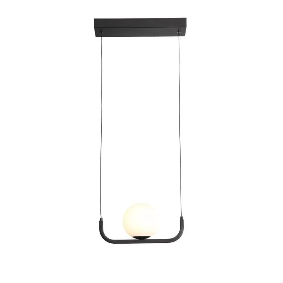 ST LUCE SL1581.403.01 Светильник подвесной ST-Luce Черный/Белый LED 1*8W 3200K, изображение 2